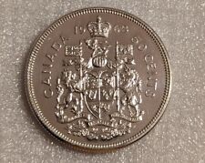 1963 50 cents Canada 80% Silver (proof Like) Queen Elizabeth II. #191C