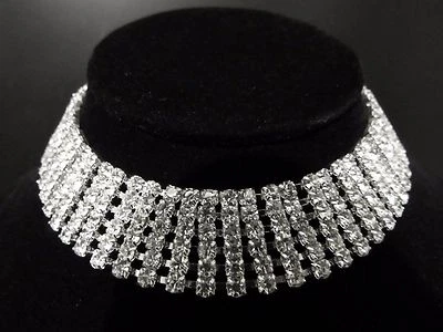 COLLAR PET ESTRÁS JOYERÍA CACHORRO PERRO/GATO COLLAR 19mm ancho Foto 1 de 2