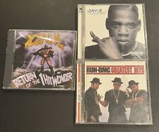 CD Lot: includes Run DMC, Jay Z, & Young MC.