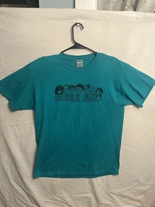 T-shirt vintage Gilligan's Island film uomo L Teal 0083 - Foto 1 di 6