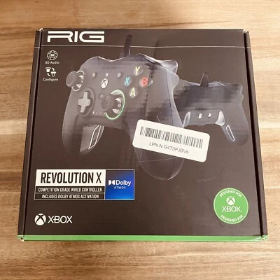 RIG Revolution X Wired Controller, Nacon, Xbox Series X/S and One - NEW & SEALED - Image 1 of 4
