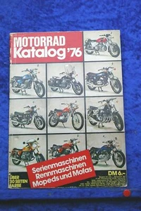 Catálogo de motocicletas n.o 6 (f) 1976 - Imagen 1 de 4