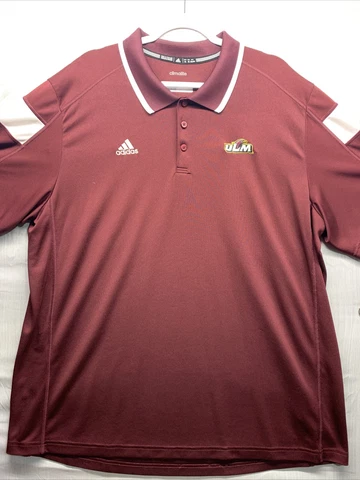 Louisiana-Monroe Warhawks Polo Shirt Men's 2017 Sideline Maroon HD Coaches Golf Cover