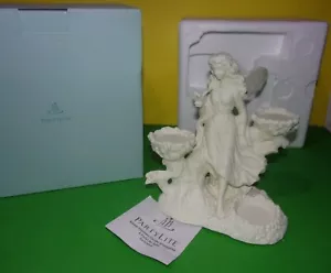 Nice NOS PartyLite P7298 Ariana's Garden Fairy Statue Tea Light Candle Holder US - Picture 1 of 9