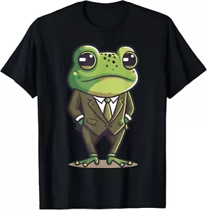 Frog Man, Mr Frog, Frog in Suit, Serious Frog, Funny Frog Camiseta Sudadera con Capucha - Imagen 1 de 8