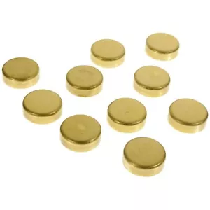 ELGIN 1-3/4" 1.758" PLC-82B BRASS Deep Cup Engine Expansion Freeze Plugs Box/10 - Picture 1 of 2