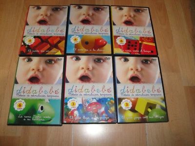 DIDABEBE METODO DE ESTIMULACION TEMPRANA SERIE COMPLETA EN DVD CON 6 DISCOS - Imagen 1 de 3