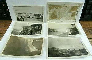 VINTAGE PHOTOS CIRCA 1930 SIX BW PHOTO SHOTS OF THE NIAGARA FALLS NY - Picture 1 of 2