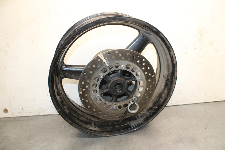 91-93 YAMAHA FZR1000 REAR WHEEL BACK RIM BB28 - Image 1 of 4
