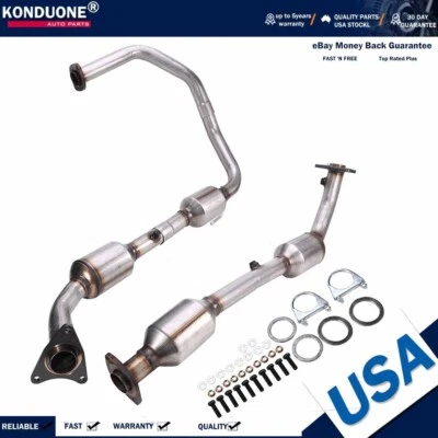 2007 年 2008 年丰田苔原 5.7 升 LH 和右手催化转换器套装 EPA OBDII — 第 1/4 张图片