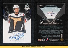 2007-08 Upper Deck The Cup Limited Logos Auto /50 Alex Ovechkin Alexander #LL-OV