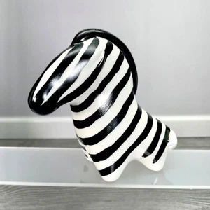 Arabia Taisto Kaasinen Finland Zebra MCM Mid Century Modern Art Pottery Figurine - Picture 1 of 12