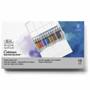 Winsor & Newton Cotman Watercolour Tube Travel Set 12 x 8ml - Picture 1 of 5
