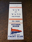 Vintage Matchbook: Ottawa River Yacht Club, Toledo, OH