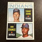 1964 TOPPS TOMMY JOHN ROOKIE CARD #146 INDIANS *rpjh99*. rookie card picture