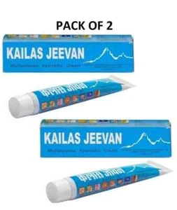 2X KAILAS JEEVAN Mehrzweck Ayurvedische Hautcreme 20gm - Bild 1 von 3