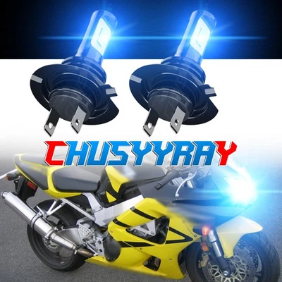 PARA 2002-2003 HONDA CBR954RR FAROL DE MOTOCICLETA LÂMPADA LED SUPER AZUL 8000K - Imagem 1 de 4