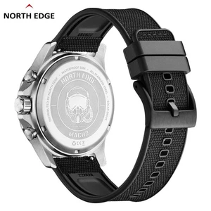 Solar Powered North Edge Watch For Men Outdoor Stainless Steel Electronic XCCY - Picture 1 of 19