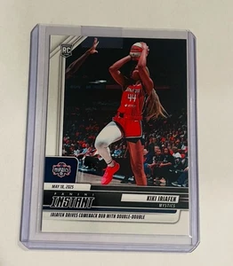 2025 PANINI INSTANT WNBA #18 KIKI IRIAFEN WASHINGTON ROOKIE - Picture 1 of 1