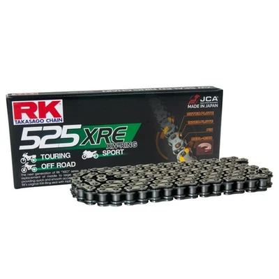 Chaîne Ouverte RK Grise XRE 108-525 Rivet HYOSUNG 650 GT Comet S 2005-2007 - Photo 1/2
