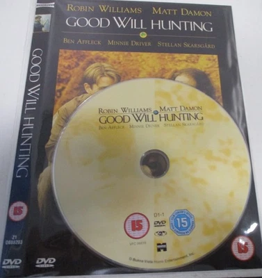 Good Will Hunting DVD Robin Williams, van Sant (DIR) cert 15 - Image 1 of 2