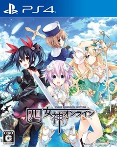 Cuatro diosas en línea CYBER DIMENSION NEPTUNO-PS4 envío gratuito con seguimiento # nuevo Japón - Imagen 1 de 10