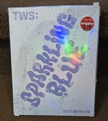 💢TWS 1st Mini Album 'Sparkling Blue' [2024, Target Ex., CD] NEW💢 Foto 1 de 2