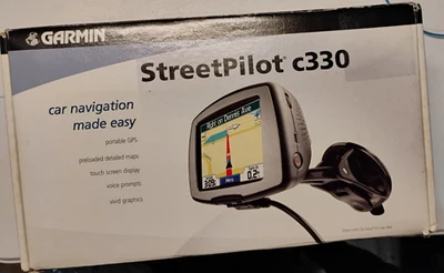 NEW.COLLECTABLE.VINTAGE.EXCLUSIVE.Garmin StreetPilot c330 GPS Street Pilot.DEAL - Image 1 of 4