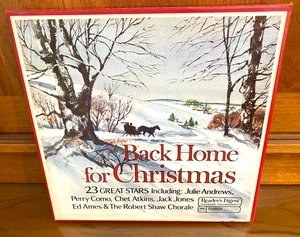 Back Home For Christmas Box set 5 vinyl LPs Reeves Atkins Arnold Hirt Cramer NM! - Picture 1 of 9