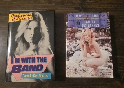 I'm With the Band: Confessions of a Groupie by Pamela Des Barres 1987 1st Ed - Image 1 of 4