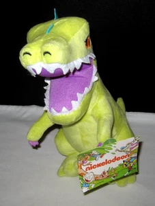 Rugrats 11 Zoll Reptar Plüsch-Dinosaurier Nickelodeon Stofftier Spielzeug *RAR/NEU MIT ETIKETT* - Bild 1 von 4