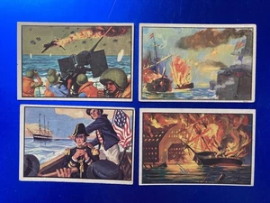 1954 Bowman - US Navy Victories - Lot Of 4 - Picture 1 of 2