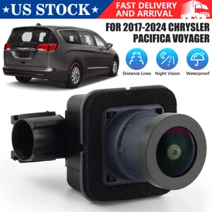 NEW Rear View Back Up Camera 68227397AH Fits 2017-2024 Chrysler Pacifica Voyager - Picture 1 of 11