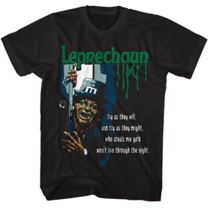 Leprechaun Scary Movie Lubdan Buttowski Who Steals Me Gold Men's T Shirt - Picture 1 of 5