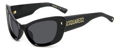 Dsquared2 D2 0118/S BLACK/GREY 57/19/130 women Sunglasses - Image 1 of 3