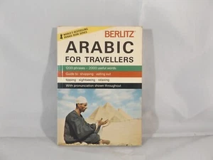 Berlitz Arabic Phrase Book 7th Edition 1980 For Travelers Paperback Book Pocket - Picture 1 of 10