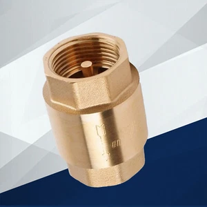 DN20 3/4" NPT Valvola di ritegno in linea ottone a molla caricata in linea 200 PSI ssOjckX3 - Foto 1 di 10