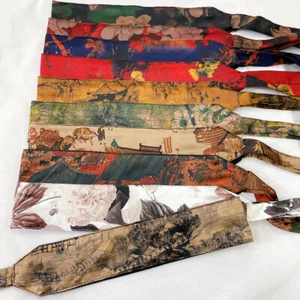 Cintura cinturón de gasa satinada japonés Obi kimono vintage para mujer - Imagen 1 de 21