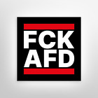 5x FCK AFD Aufkleber 5,2 cm Anti Gegen Rechts NZS Nazis Racism Fascism Antifa