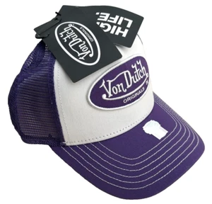 VON DUTCH High Life 100% Genuine TRUCKER BOSTON Cap Unisex w/Tags rrp £35 - Picture 1 of 8
