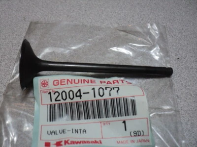 1985-92 KAWASAKI KLR KSF 250 KLR250 KSF250 VÁLVULA DE ADMISSÃO NOS OEM 12004-1077 - Imagem 1 de 4