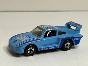 Matchbox 1983 Racing Porsche 935 Blue #71 SACHS ELF Team Porsche Macau - Picture 1 of 5