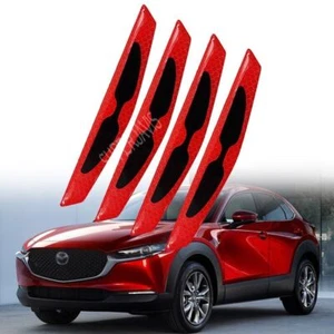Carbon Fiber Anti-collision Strip Warning Decorative Sticker For Mazda CX-30 - Picture 1 of 16
