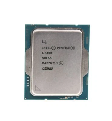 Intel Pentium Gold G7400 2-Core 3.70 GHz, Socket 1700 (1S), 46 Watt TDP - SRL66 - Bild 1 von 4
