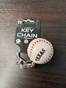 Texas Ranger Baseball Keychain New - Picture 1 of 4