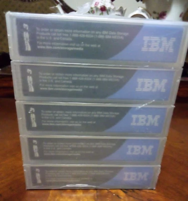 IBM 24R1922 LTO 3 ULTRIUM 400GB Tapes - 5 Pack - New and Sealed! Best Price! A+! - Image 1 of 4