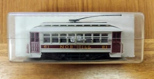 Carro de tranvía modelo Nob Hill 61 de colección - con caja - HO - Imagen 1 de 2
