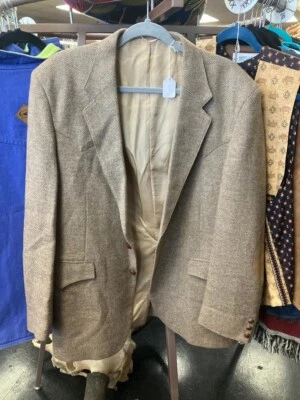 Blazer Traje Chaqueta Vintage Años 70 Farah Countrywear Western Talla 44 Hecho en EE. UU. Foto 1 de 4