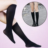 Women Knee-High Socks Compression Running Jogging Cycling Stockings Casual Socks