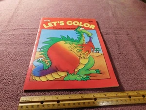 Libro da colorare vintage 1992 Coloriamo (animali) di Landoll - Foto 1 di 5